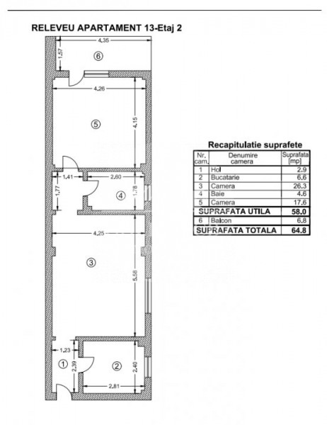 Apartament 2 camere + curte proprie - Oras Voluntari - Popasului 