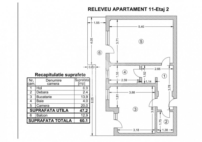 Apartament 2 camere + curte proprie - Oras Voluntari - Popasului 