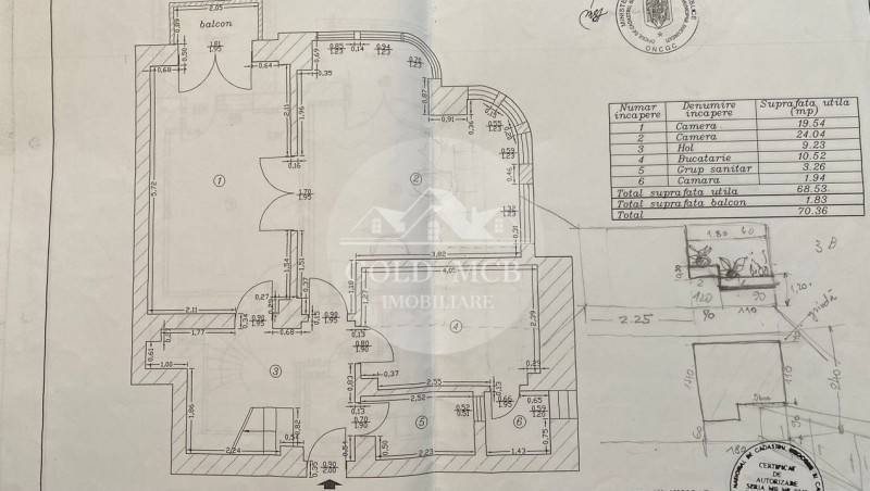 DUPLEX - Bd Decebal - de vanzare - 120mp, loc parcare