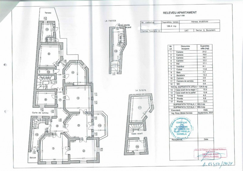 Vila 10 camere- Dacia pretabila doua familii