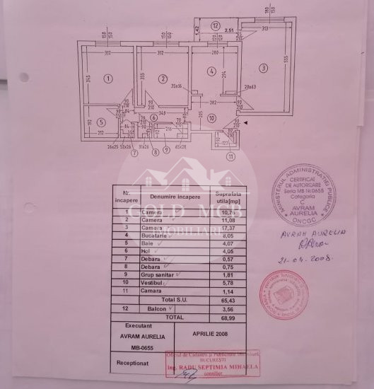 Apartament 3 camere - Sos Berceni - Spitalul de Urgenta Bagdasar-Arseni