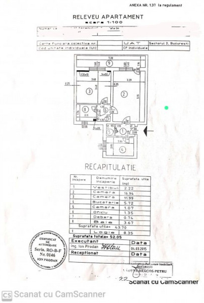 2 camere Bdul Ferdinand-Obor