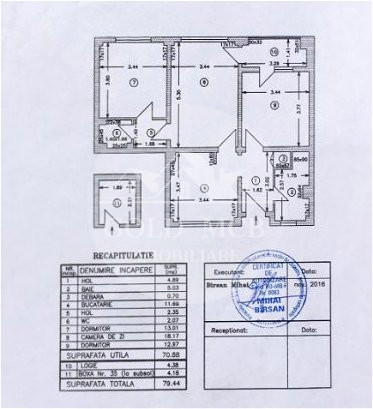 Apartament 3 camere zona Maria Rosetti