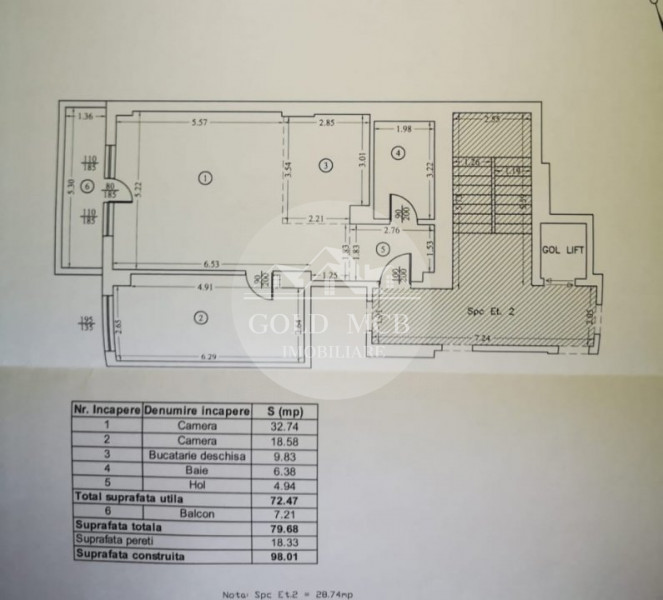 2 camere Iancu Nicolae- Pipera