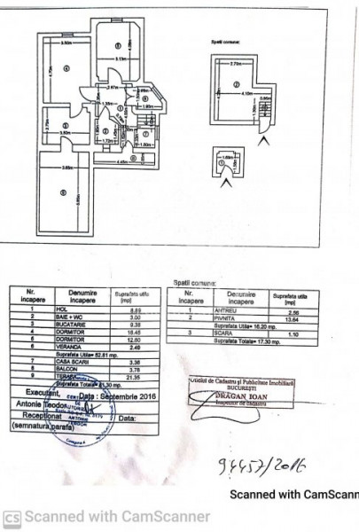 3 camere  Eminescu-Piata Romana
