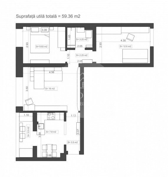 Apartament 3 camere, luminos -Parcul IOR, loc parcare inclus