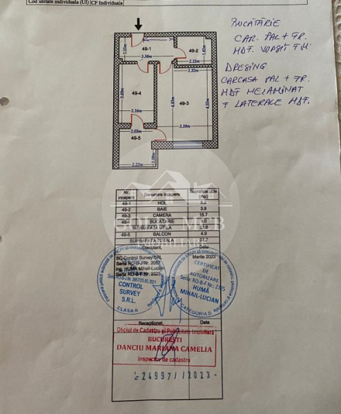 Garsoniera Imobil nou - Drumul Binelui - Loc de parcare inclus