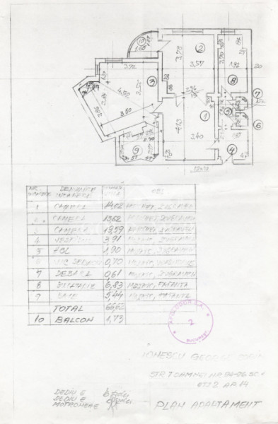 2 camere Eminescu-Piata Gemeni