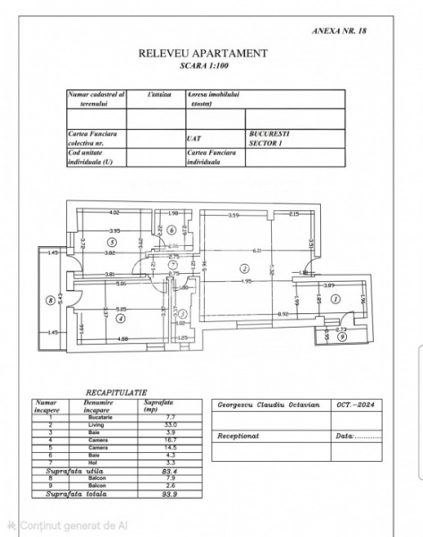 3 Camere Damaroaia bl nou