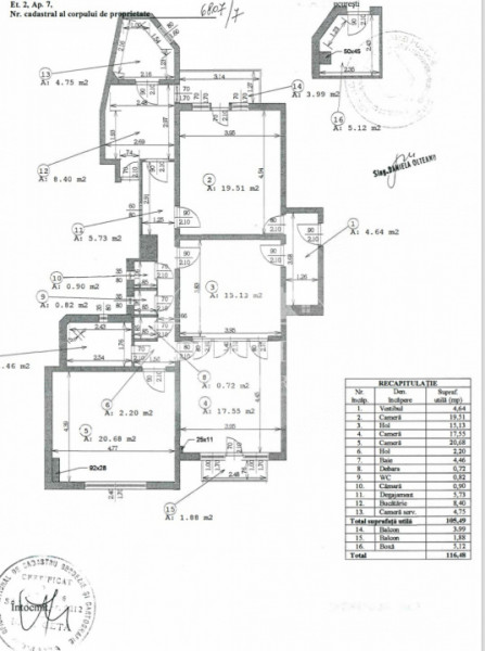 4 camere - Armeneasca - locuinta/birouri