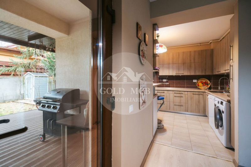 Vila P+1 cu 4 camere, gradina si loc de parcare - Otopeni (Ferme)